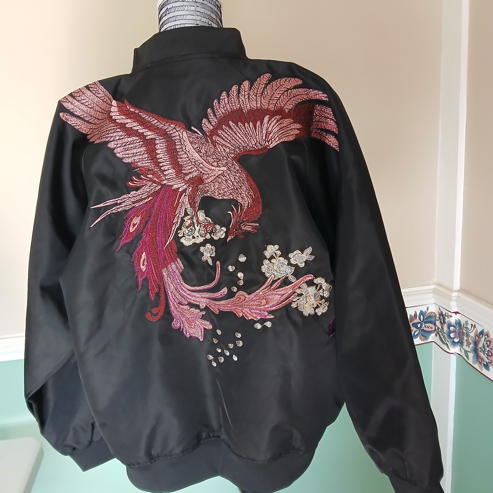 Phoenix Sakura Sukajan Bomber Jacket (54% OFF)